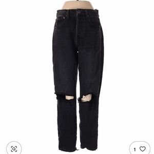 Pistola Black Distressed Jeans